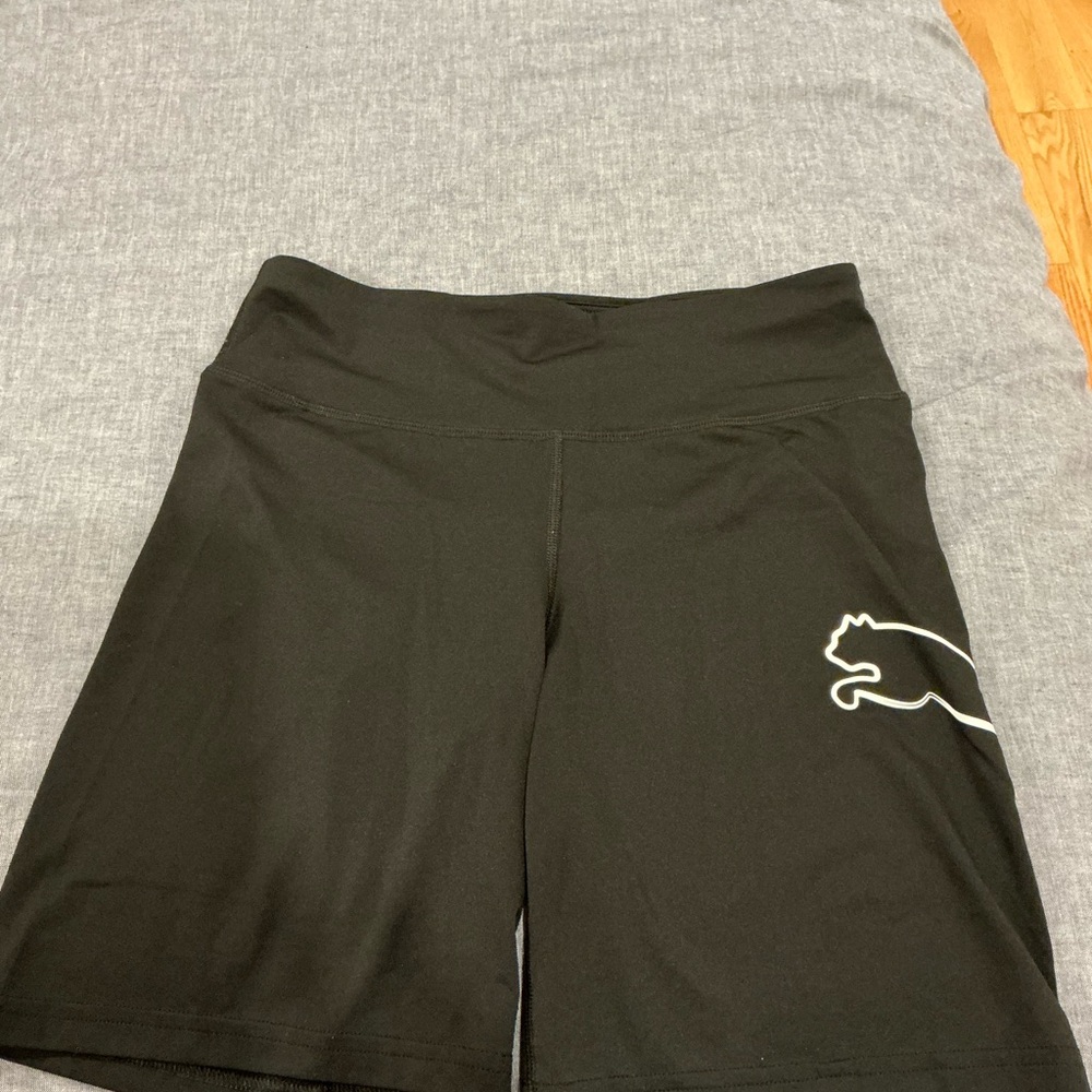 Puma Women's Black biker Shorts